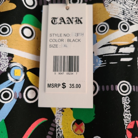 Tank Fashion Factory New York Shirt XL - Picture 3 of 12